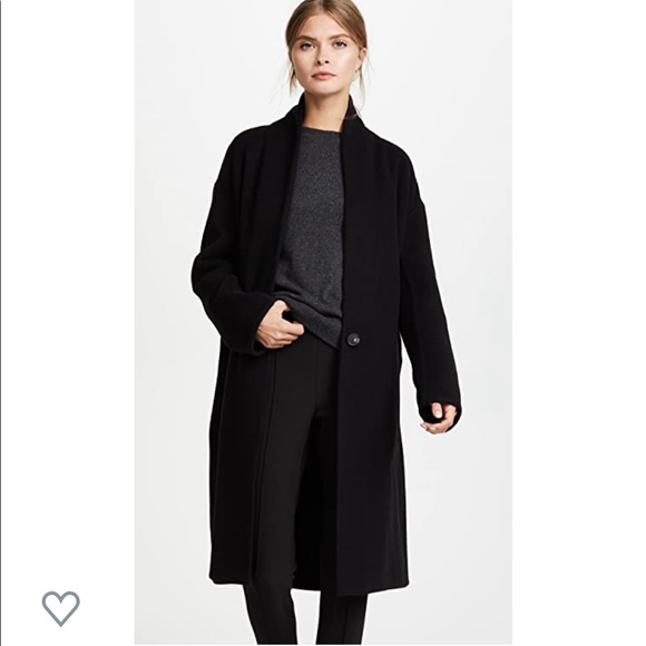 Vince Jackets & Blazers - Vince high collar V neck coat